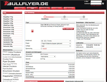 Tablet Screenshot of bullflyer.de
